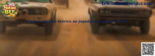 Explicação sobre retorno teórico ao jogador nos jogos de slot