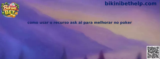 Como usar recurso Ask AI para melhorar no poker