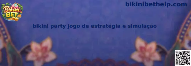 Bikini party jogo de estratégia e simulação