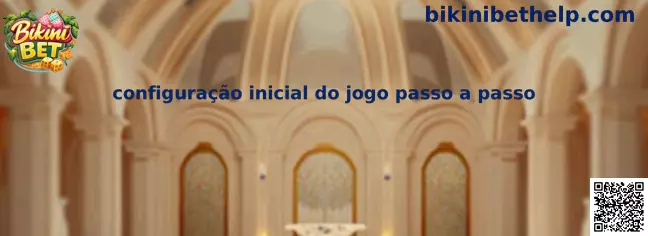 Configuração inicial do jogo passo a passo