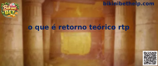 Explicação visual sobre o que é retorno teórico RTP